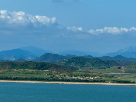 North Korea seen from the observatory3